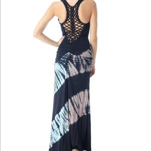 Sky maxi dress